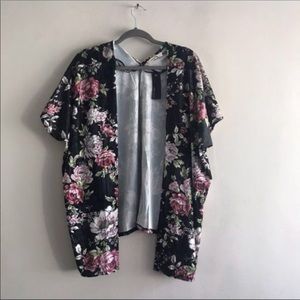 Floral kimono